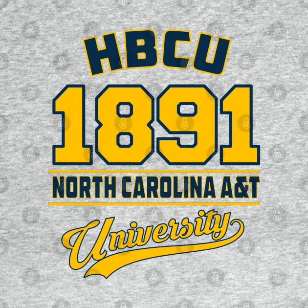 North Carolina A&T 1891 University Apparel by HBCU Classic Apparel Co